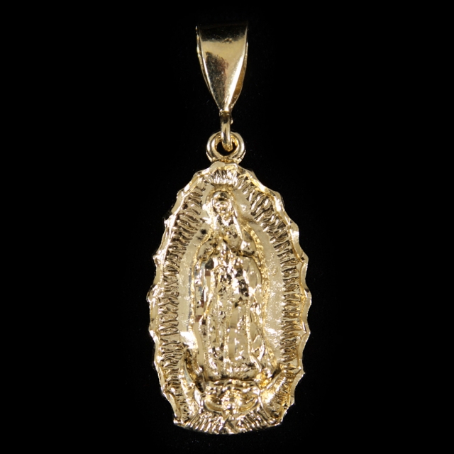 Large Oval Mary Medal - LG-66