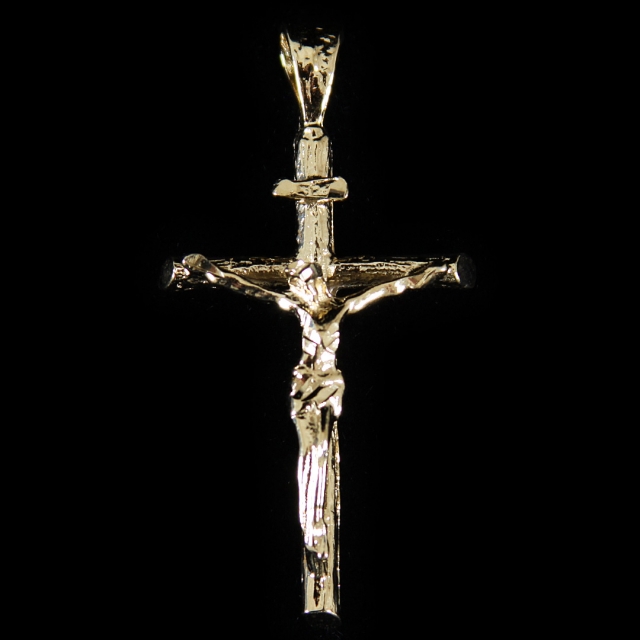 Medium Plain Crucifix - R-2